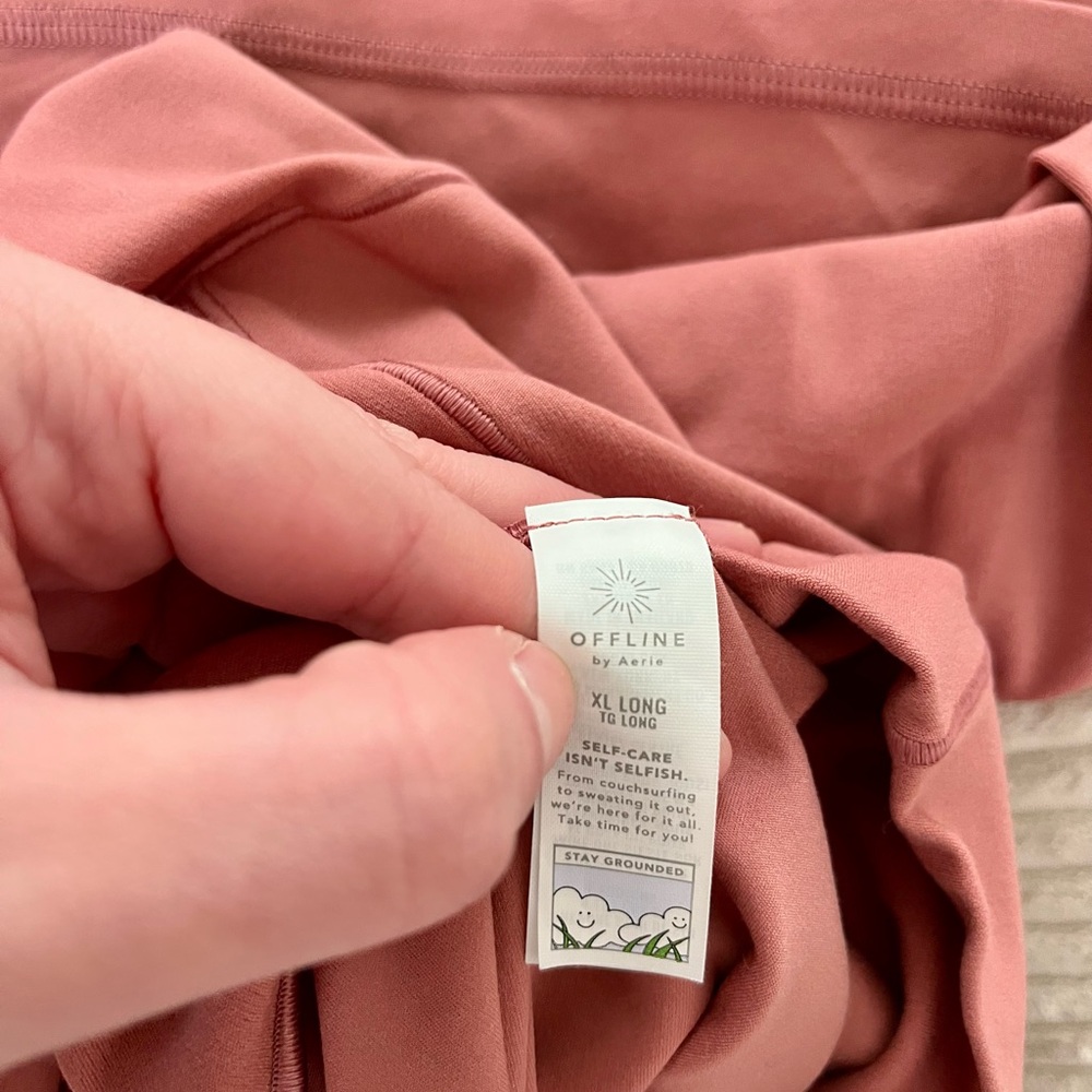 OFFLINE By Aerie Real Me High Waisted Crossover Flare Legging XL Tall - Picture 5 of 6